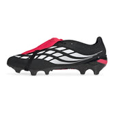 Scarpa da Calcio Uomo Adidas Predator League Fold-Over Terreni Compatti Nero Bianco Rosso | NonSoloSport