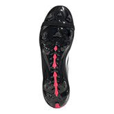 Scarpa da Calcio Uomo Adidas Predator League Fold-Over Terreni Compatti Nero Bianco Rosso | NonSoloSport