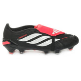 Scarpa da Calcio Uomo Adidas Predator Pro Fold-Over Tongue Terreni Compatti Nero Bianco Rosso | NonSoloSport