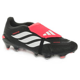 Scarpa da Calcio Uomo Adidas Predator Pro Fold-Over Tongue Terreni Compatti Nero Bianco Rosso | NonSoloSport