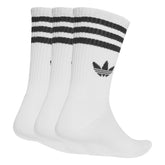 Calze Adidas 3 Stripes 3 Pack Bianco Nero | NonSoloSport