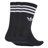 Calze Adidas 3 Stripes 3 Pack Nero Bianco | NonSoloSport