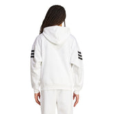 Felpa Uomo Adidas Future Icons 3 Stripes Bianco Nero | NonSoloSport