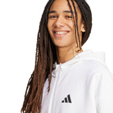 Felpa Uomo Adidas Future Icons 3 Stripes Bianco Nero | NonSoloSport