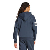 Felpa Uomo Adidas Future Icons 3 Stripes Blu | NonSoloSport