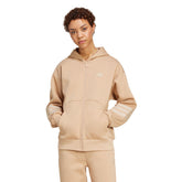 Felpa Donna Adidas Future Icons 3-Stripes Marrone | NonSoloSport