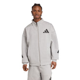 Felpa Uomo Adidas ZNE Track Grigio Nero | NonSoloSport