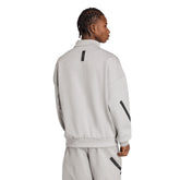 Felpa Uomo Adidas ZNE Track Grigio Nero | NonSoloSport
