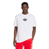 T-Shirt Uomo Adidas Adicolor Loose 2000s Cali Bianco Nero | NonSoloSport