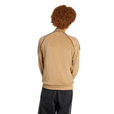 Felpa Uomo Adidas SST Adicolor Velour Marrone | NonSoloSport
