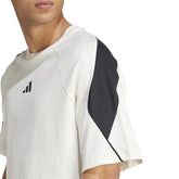 T-Shirt Uomo Adidas Stadium Bianco Nero | NonSoloSport