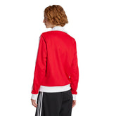Giacca Donna Adidas Beckenbauer Rosso Bianco | NonSoloSport
