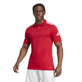 Polo Uomo Adidas Squadra25 Rosso Bianco | NonSoloSport