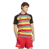 T-Shirt Uomo Adidas Bob Marley Originals Rosso Giallo | NonSoloSport