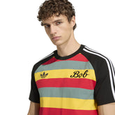 T-Shirt Uomo Adidas Bob Marley Originals Rosso Giallo | NonSoloSport