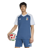 Maglia Calcio Uomo Adidas Italia 26 Pre Partita Away Azzurro Blu | NonSoloSport