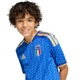 Maglia Calcio Bambino Adidas Home Italia 26 Blu | NonSoloSport