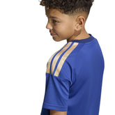 T-Shirt Bambino Adidas Fan Italia 26 Blu | NonSoloSport