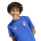 T-Shirt Ragazzo Adidas DNA Italia Blu | NonSoloSport