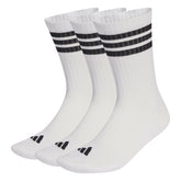 Calze Adidas 3 Stripes Cushioned Sportswear Bianco Nero | NonSoloSport