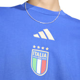 T-Shirt Uomo Adidas DNA Italia Blu | NonSoloSport