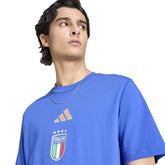T-Shirt Uomo Adidas DNA Italia Blu | NonSoloSport
