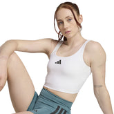 Canotta Donna Adidas Power Light Bianco | NonSoloSport