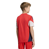 Maglia Calcio Ragazzo Adidas Allenamento Tiro 25 Competition FC Bayern München Rosso Nero | NonSoloSport