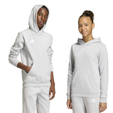 Felpa Ragazzo Adidas Entrada26 Grigio Bianco | NonSoloSport