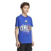 T-Shirt Bambino Adidas Coppa del Mondo FIFA 26 Italia Blu | NonSoloSport