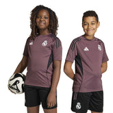 Maglia Calcio Ragazzo Adidas Tiro 25 Allenamento Competition Real Madrid Viola Bianco | NonSoloSport