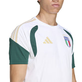 Maglia Calcio Uomo Adidas Italia 26 Allenamento Tiro Bianco Verde | NonSoloSport