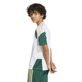 Maglia Calcio Ragazzo Adidas Italia 26 Allenamento Tiro Bianco Verde | NonSoloSport
