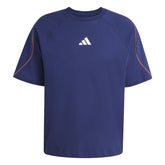 T-Shirt Uomo Adidas Stadium Blu Bianco | NonSoloSport