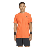 T-Shirt Uomo Adidas Tennis Climacool+ Airchill Freelift Arancione | NonSoloSport