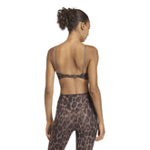 Bra Donna Adidas Optime Essentials Workout Leopard Multicolor | NonSoloSport