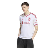 Maglia Calcio Uomo Adidas Away Liverpool FC 26/27 Bianco Rosso | NonSoloSport