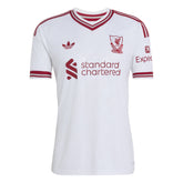 Maglia Calcio Uomo Adidas Away Liverpool FC 26/27 Bianco Rosso | NonSoloSport