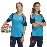 Maglia Ragazzo Adidas Allenamento Tiro Spain 26 Azzurro | NonSoloSport