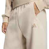 Pantalone Donna Adidas Future Icons Open Hem Beige | NonSoloSport
