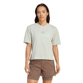 T-Shirt Donna Adidas Trail Verde | NonSoloSport