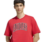 T-Shirt Uomo Adidas Stadium Collegiale Rosso | NonSoloSport