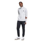 Tuta Uomo Adidas Poly Full Zip Grigio Nero | NonSoloSport