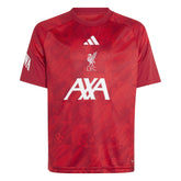 Maglia Calcio Ragazzo Adidas Pre-Partita Liverpool FC 26/27 Rosso Bianco | NonSoloSport