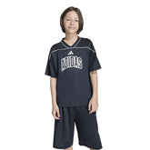 T-Shirt Ragazzo Adidas Stadium Mesh Basketball Nero | NonSoloSport