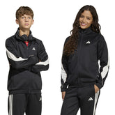 Giacca Ragazzo Adidas Stadium Nero Bianco | NonSoloSport