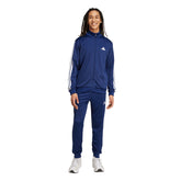 Tuta Uomo Adidas Sportswear Basic 3-Stripes Blu | NonSoloSport