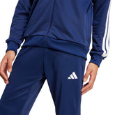 Tuta Uomo Adidas Sportswear Basic 3-Stripes Blu | NonSoloSport