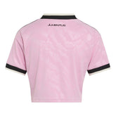 Maglia Calcio Donna Adidas Juventus 26/27 Away Cropped Rosa Nero | NonSoloSport