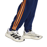 Pantalone Jogger Uomo Adidas Stadium Blu Arancione | NonSoloSport